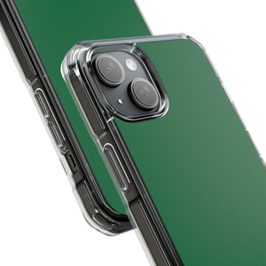 Dark Spring Green | Phone Case for iPhone (Clear Impact Case - Magnetic)