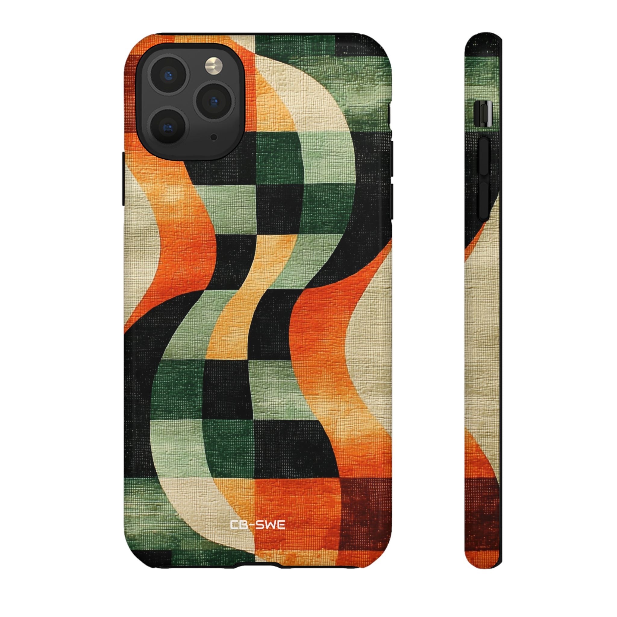 Curves Embrace Rhythm - iPhone Case