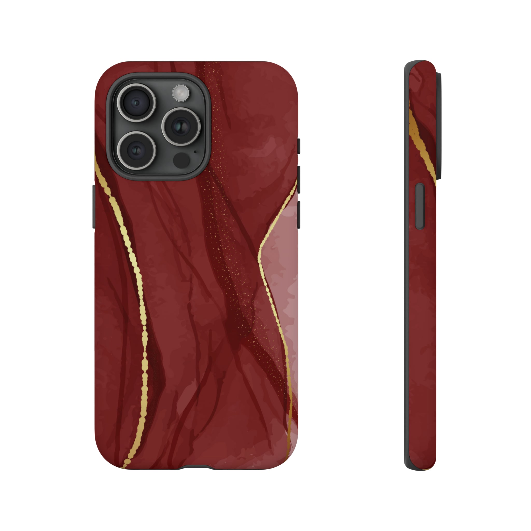 Dark Red - Protective Phone Case