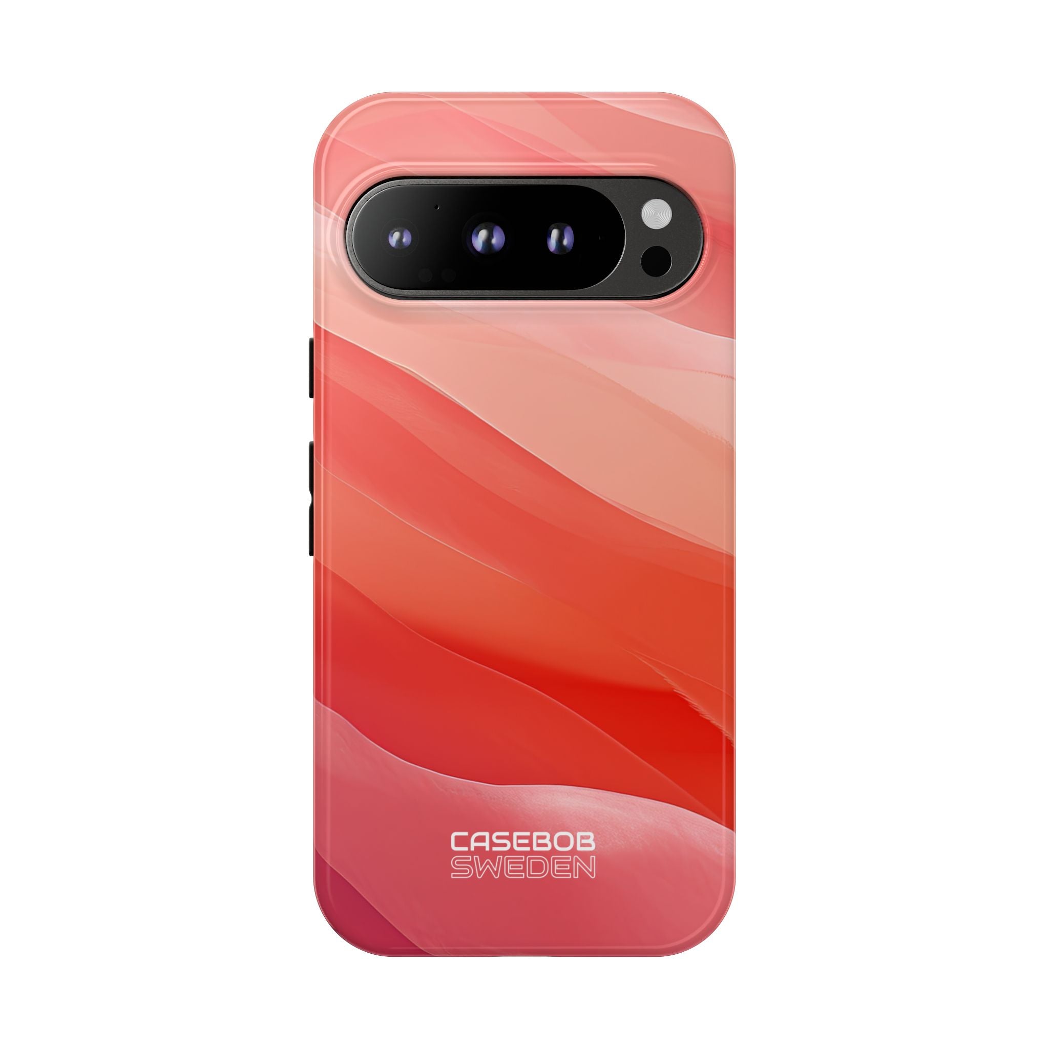 Flowing Coral Waves Google Pixel 9 - Tough