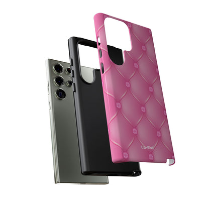 Quilted Pink Elegance - Samsung Case