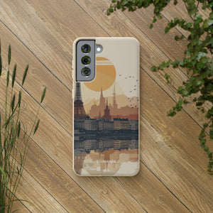 Parisian Sunset Serenity | Biodegradable Phone Case