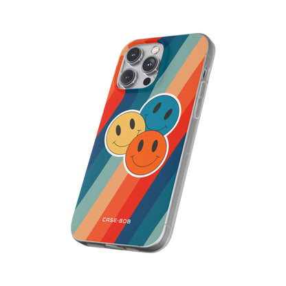 Triple Smile Breeze iPhone 14 Pro Max Case - Soft