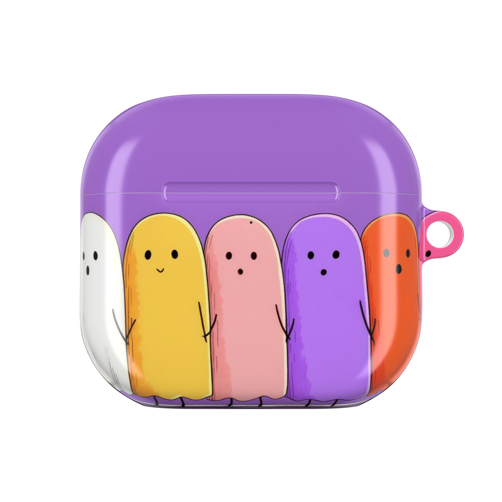 Colorful Ghosts Line - AirPods Case