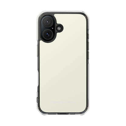 Ivory White - Clear Impact iPhone 16 Phone Case