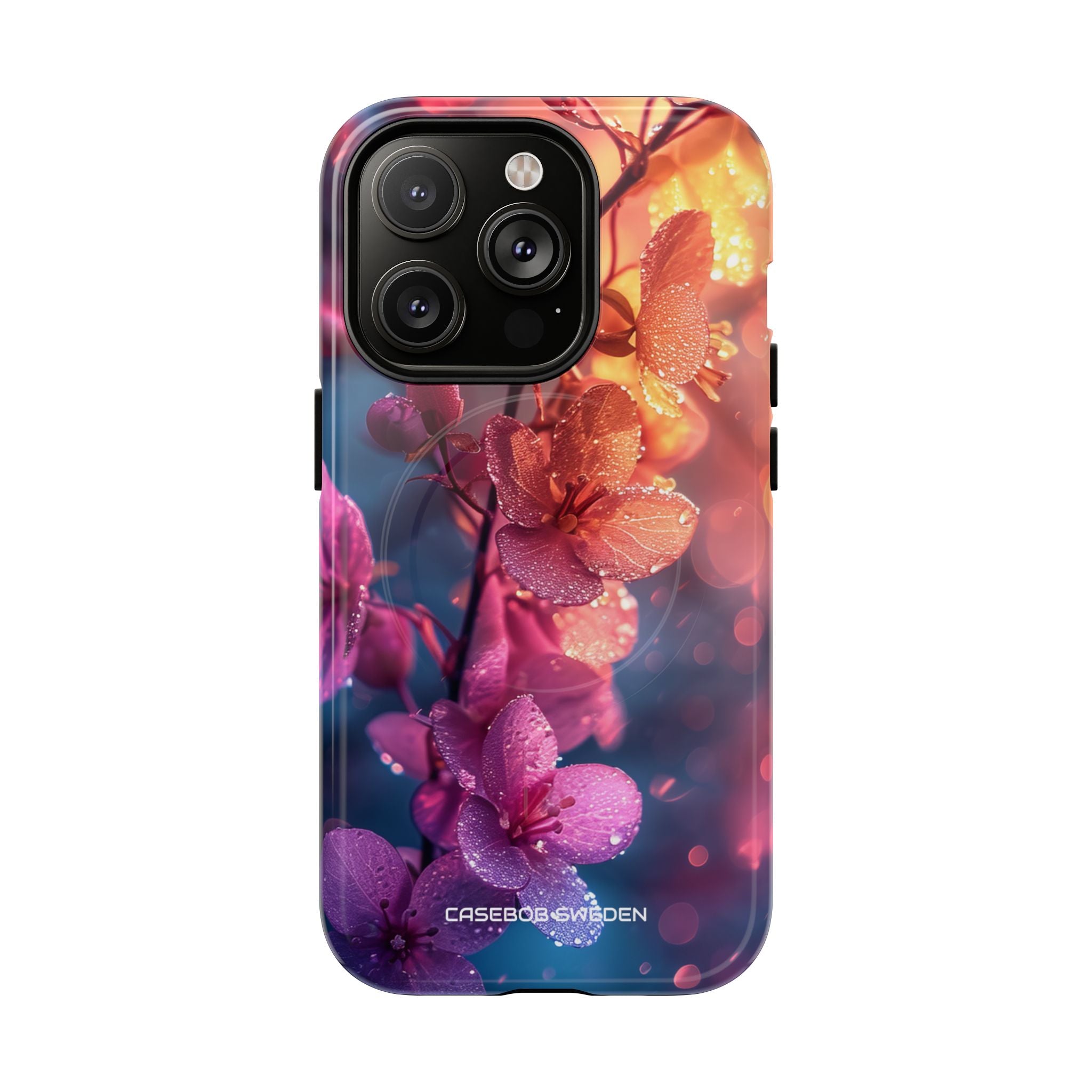 Pink Bloom Serenity - Tough + MagSafe® iPhone 14 Phone Case