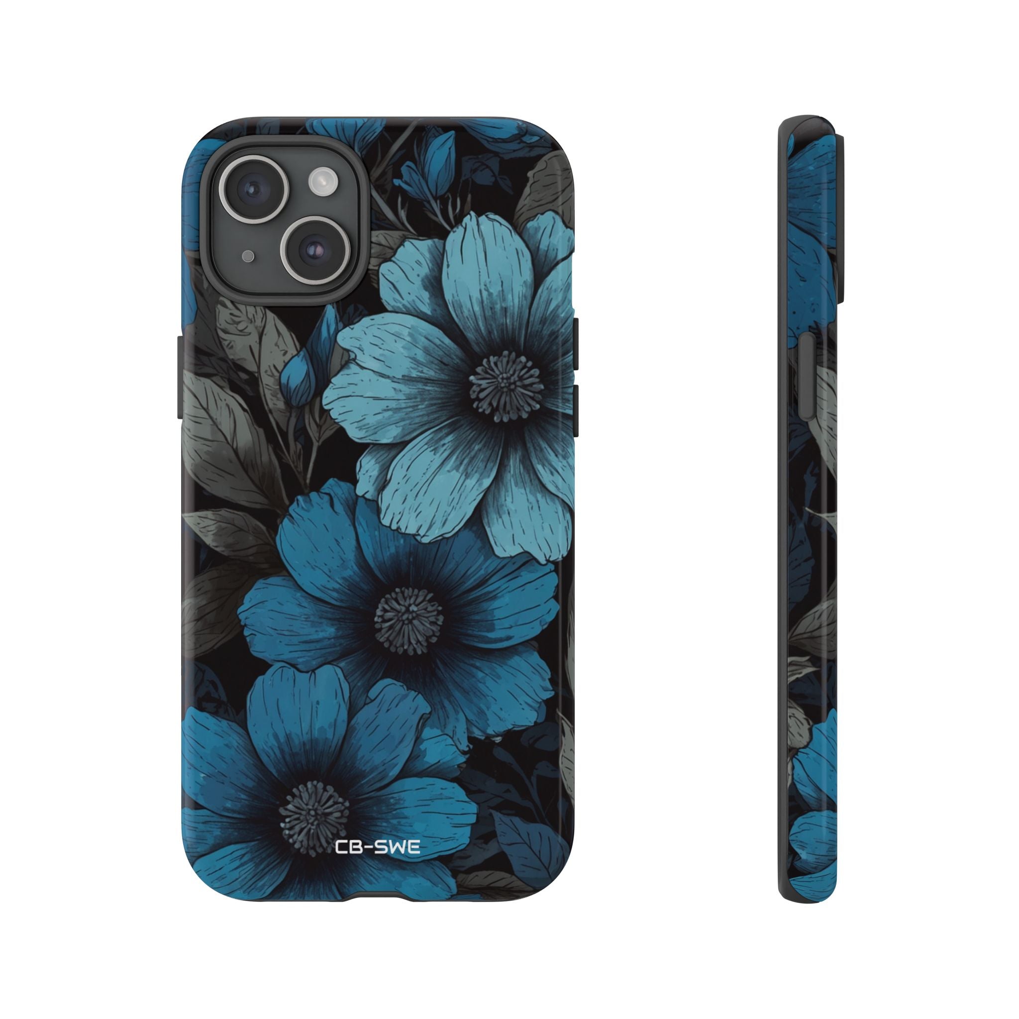 Flower Embrace Depth - iPhone Case