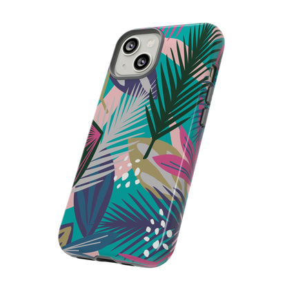 Tropical Leaf Loki - Protective Phone Case