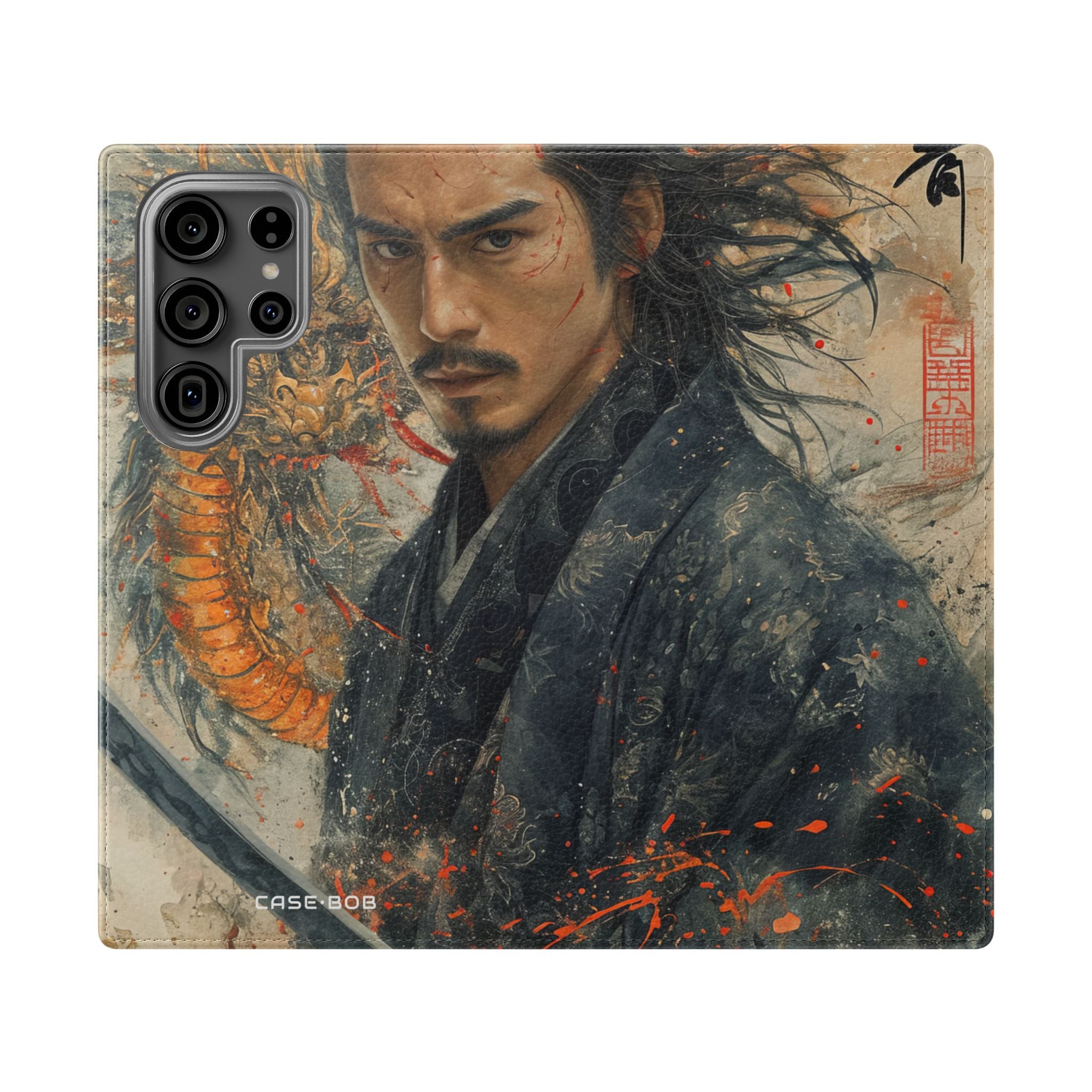 Samurai Fury - Samsung S23 Ultra - Lompakkokotelo