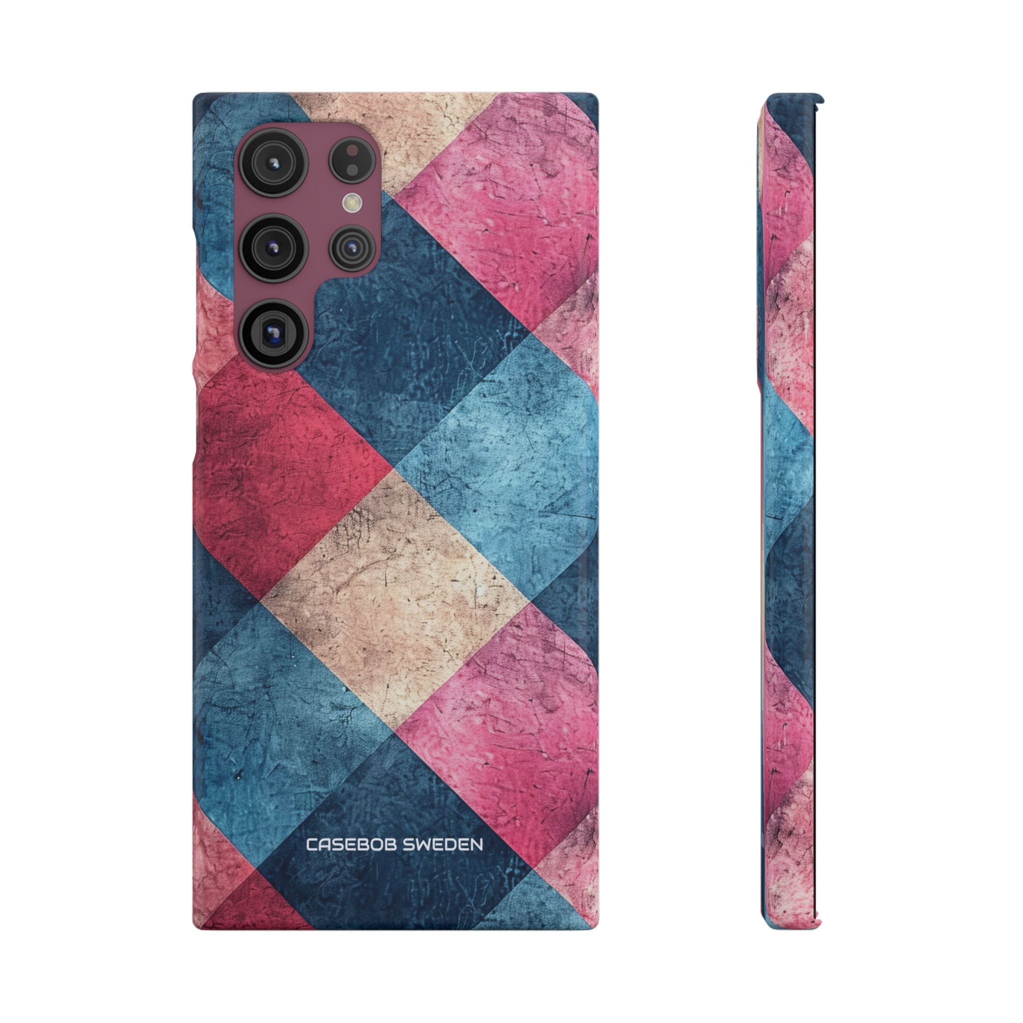 Bold Geometric Squares - Slim Samsung S22 Phone Case