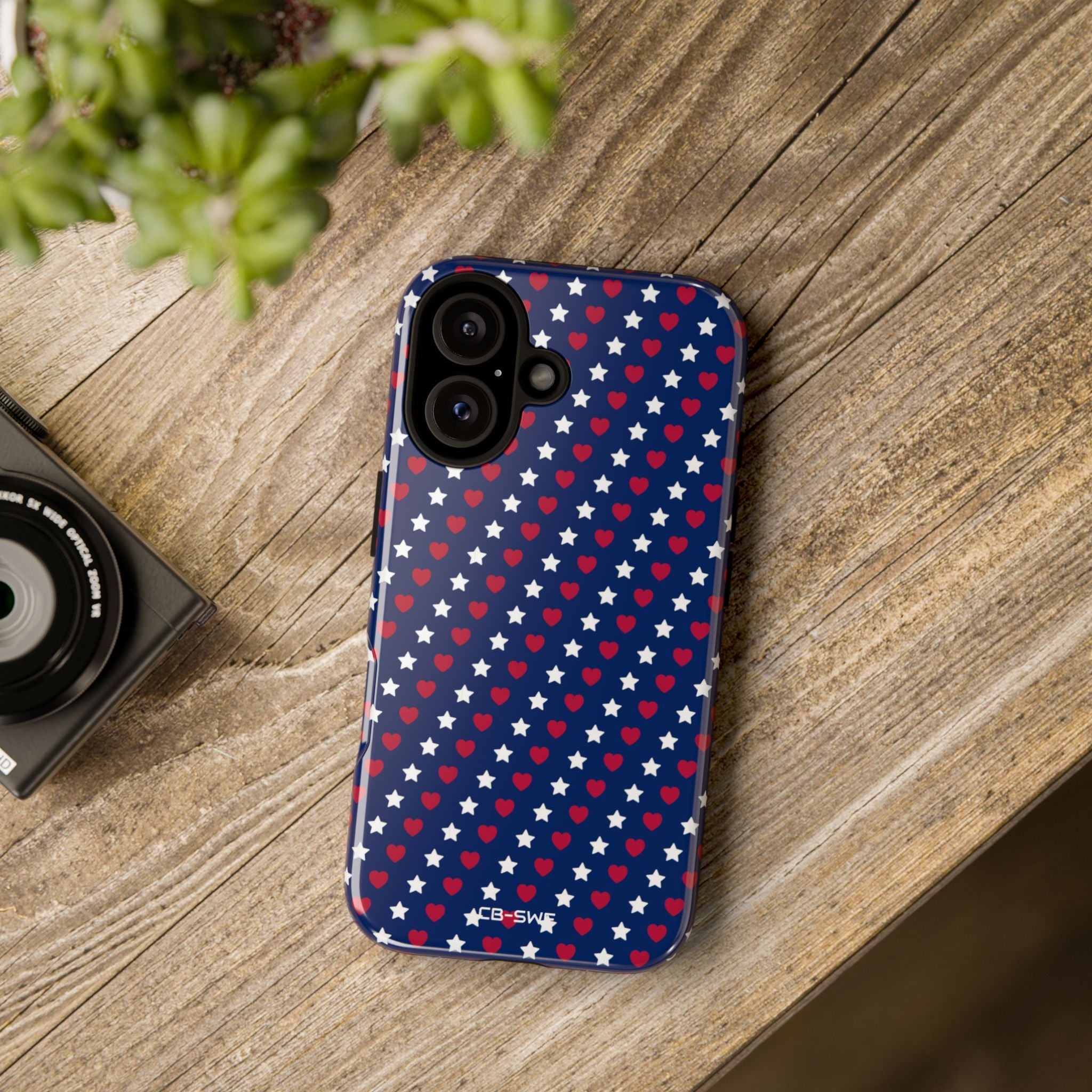 Hearts Twinkle Bright - iPhone Case
