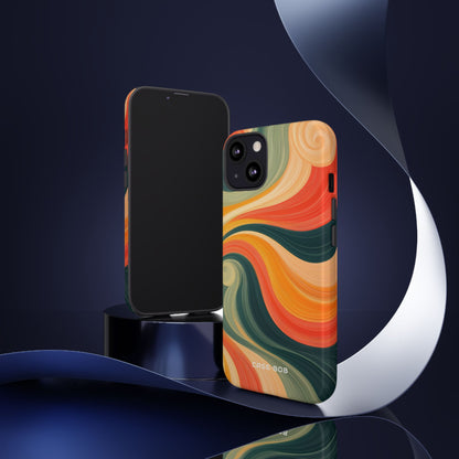 Swirling Ember iPhone 13 Case - Tough