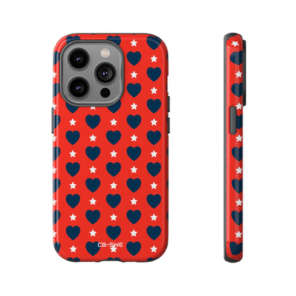 Hearts Dance Bright - iPhone Case