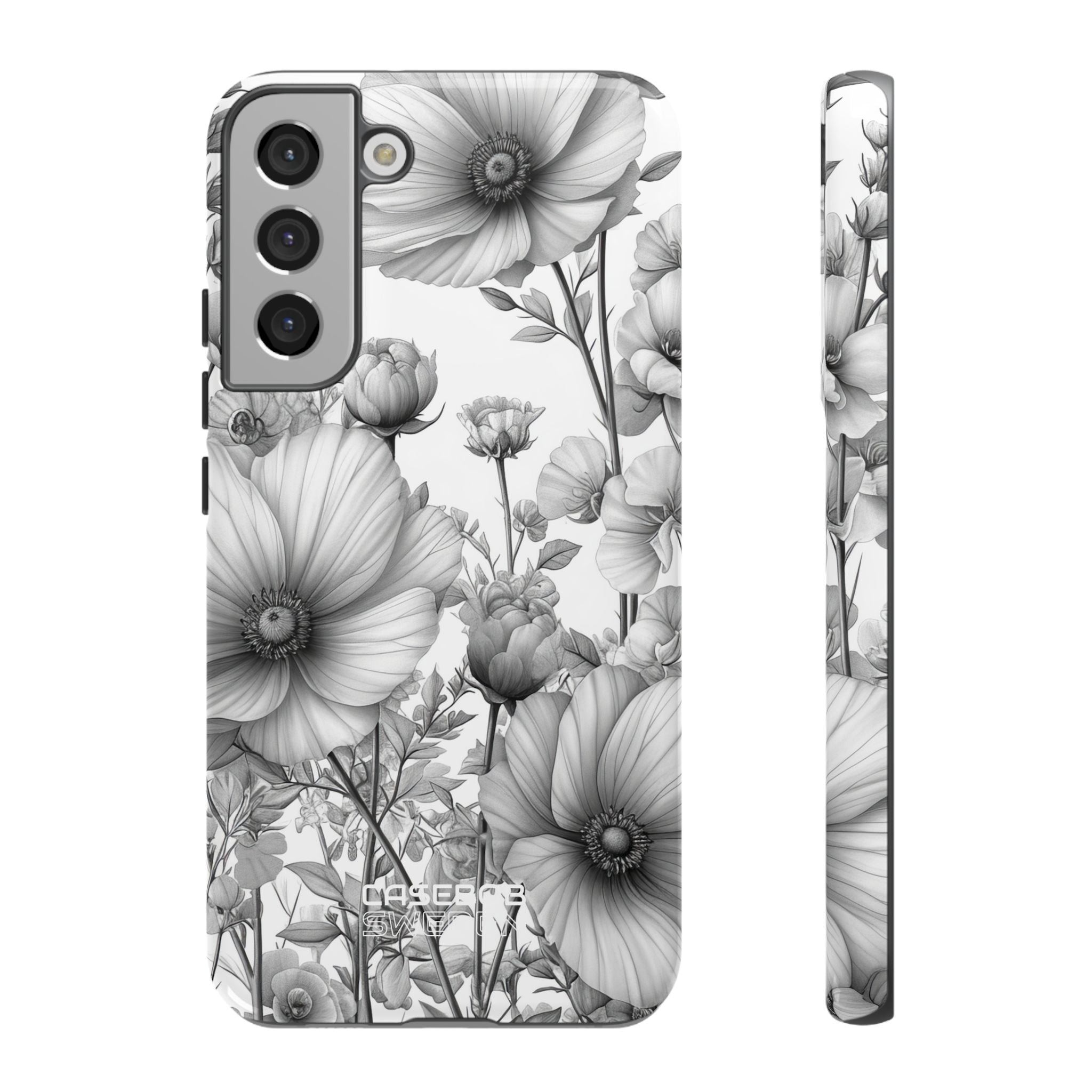 Vintage Floral Etching  Samsung S22 - Tough