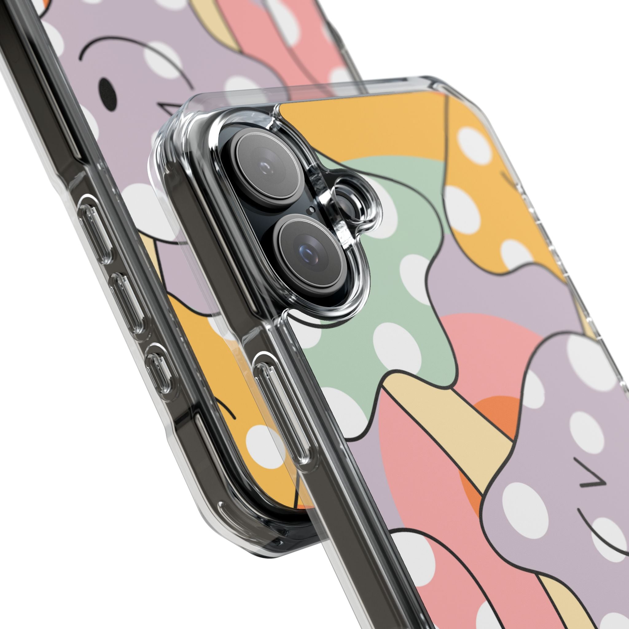 Playful Mushroom Friends iPhone Case - Impact