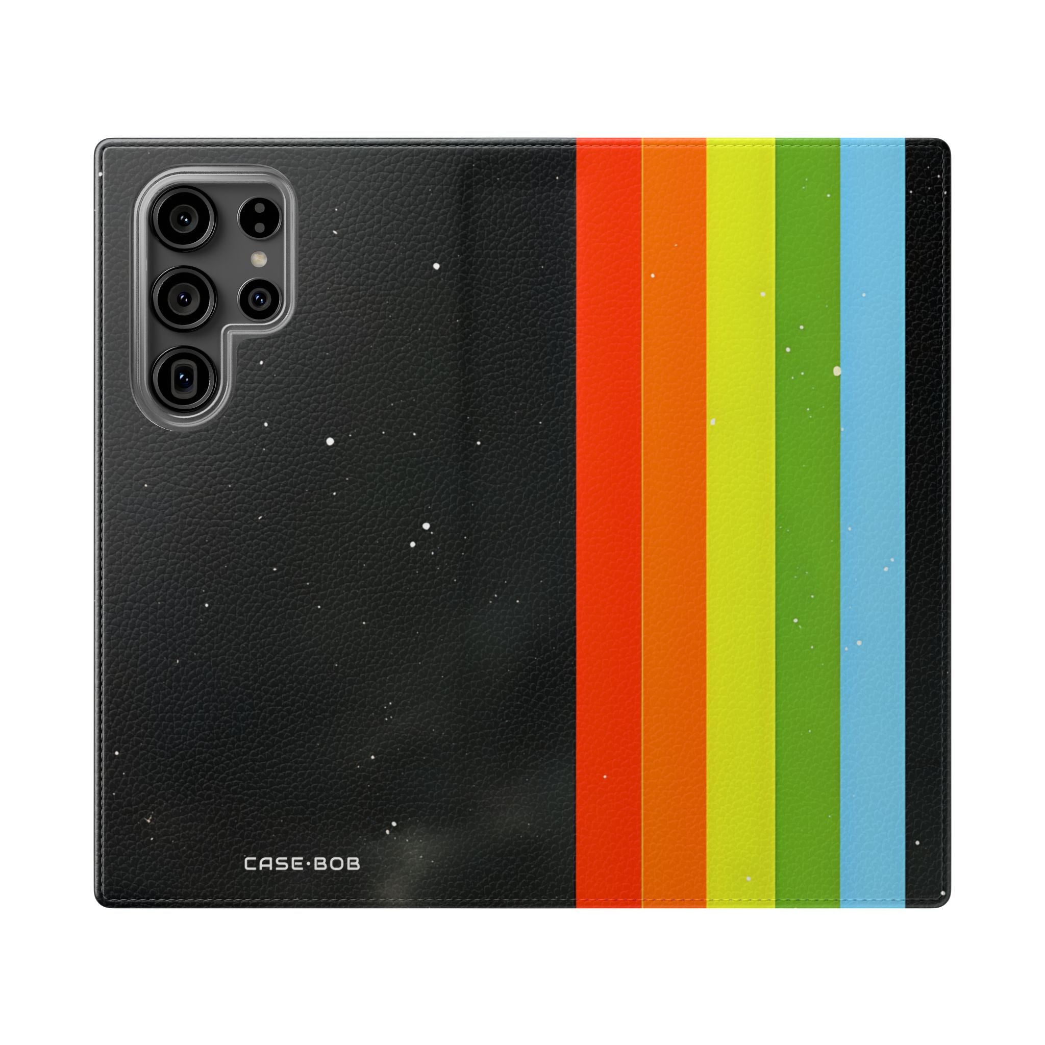 Spectrum Stripes - Samsung S23 Ultra -lompakkokotelo