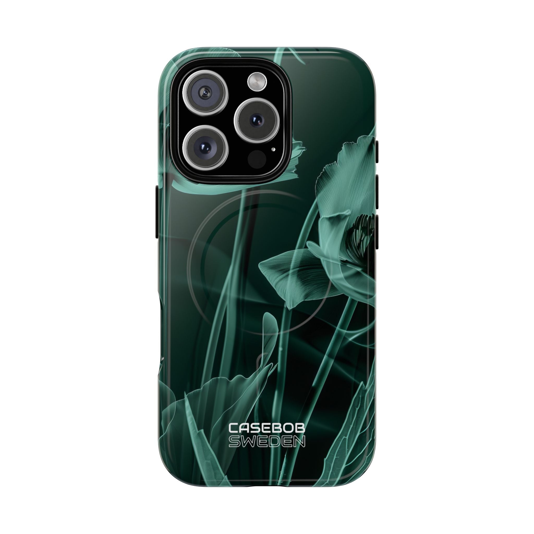 Teal Bloom Radiance iPhone 16 - Tough+