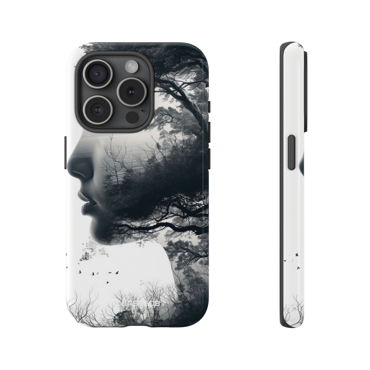 **Nature Silhouette** | Protective Phone Case for iPhone