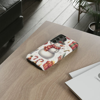 Snowman Wears Scarf - Samsung Case