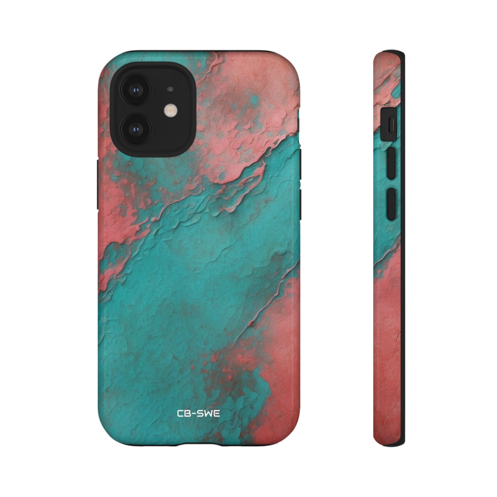 Turbulent Coral Flow - iPhone Case