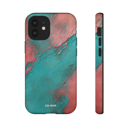 Turbulent Coral Flow - iPhone Case
