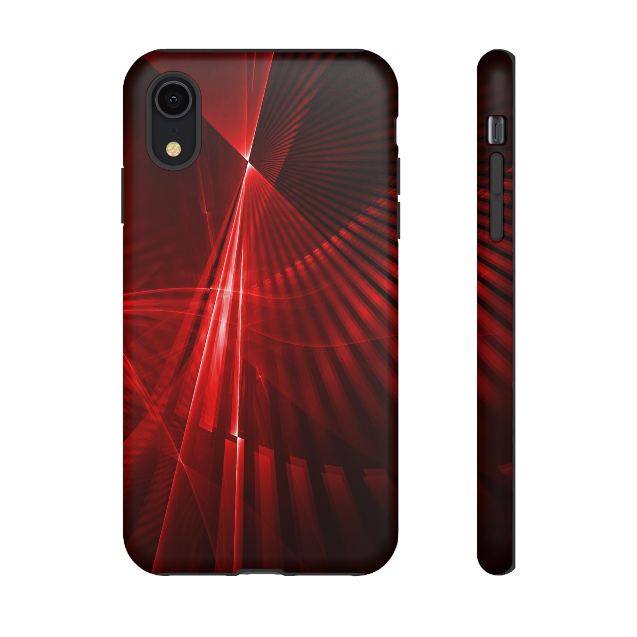 Red Disco Lights - Protective Phone Case