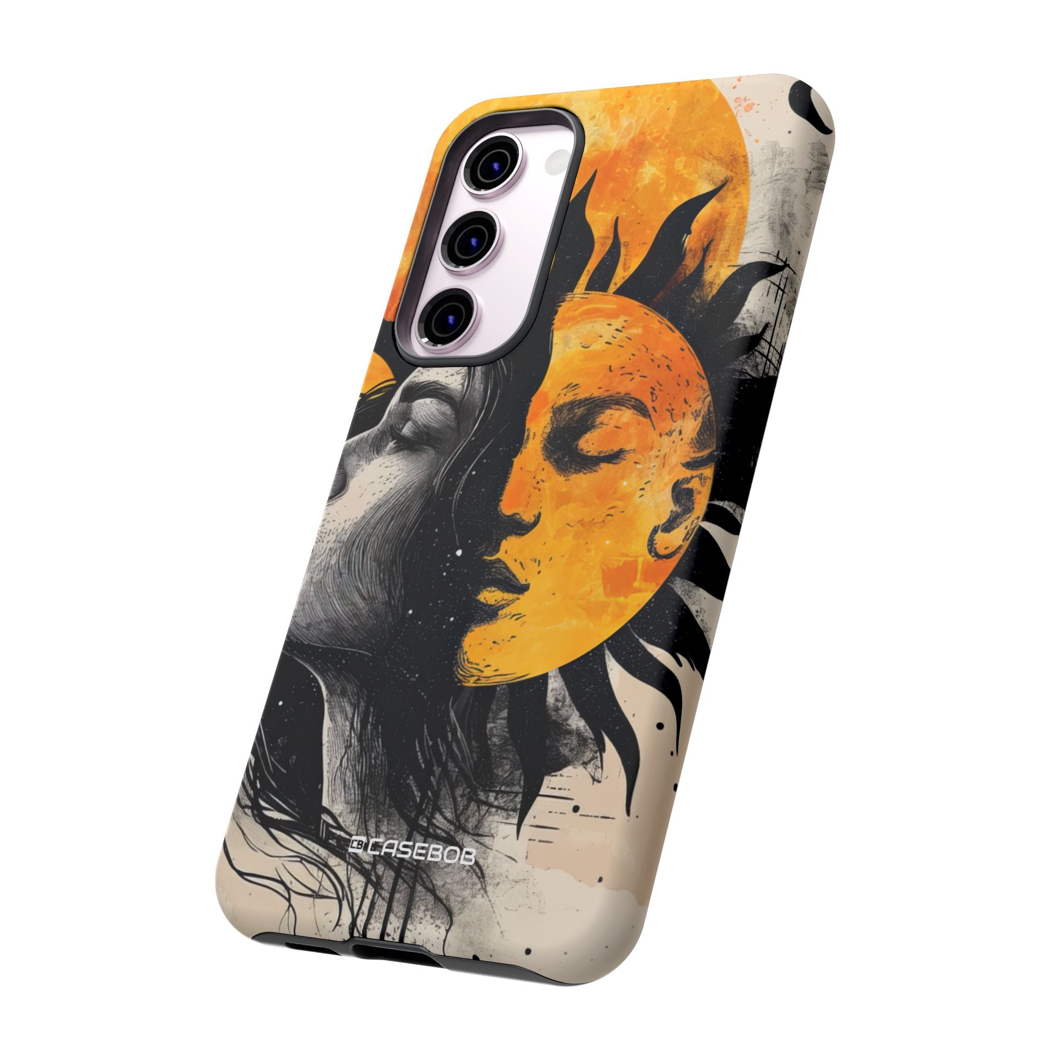 Sunlit Duality | Protective Phone Case for Samsung Galaxy