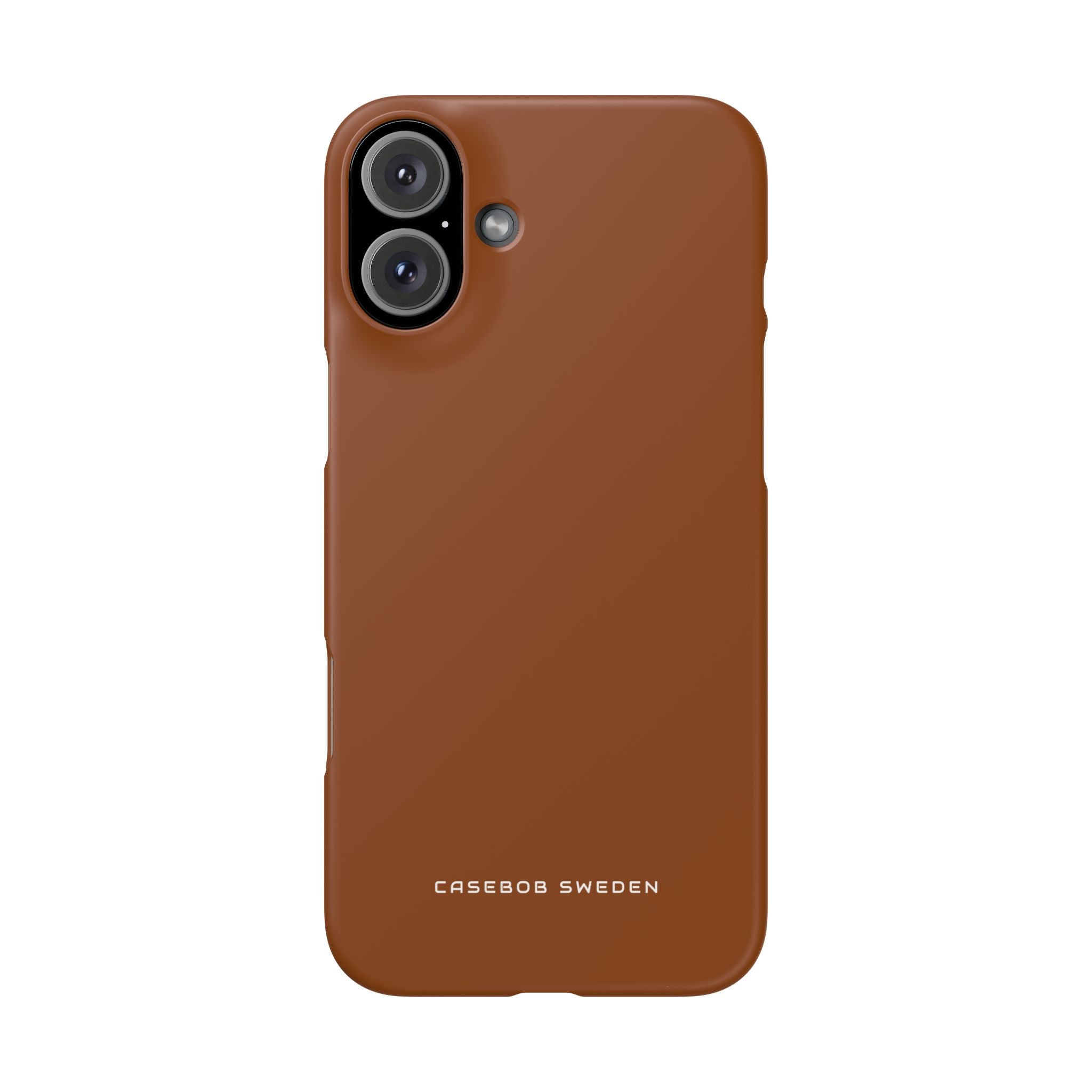 Saddle Brown iPhone 16 - Slim Phone Case