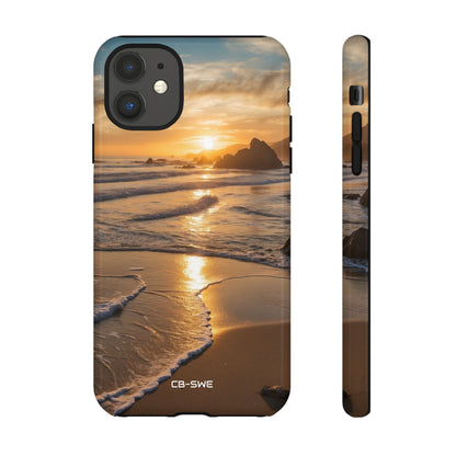 Waves Embrace Shore - iPhone Case