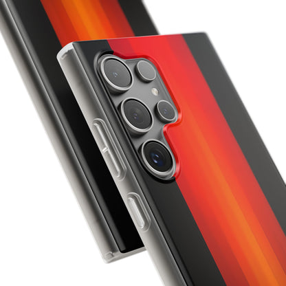 Crimson Column Samsung S24 Ultra Case - Soft