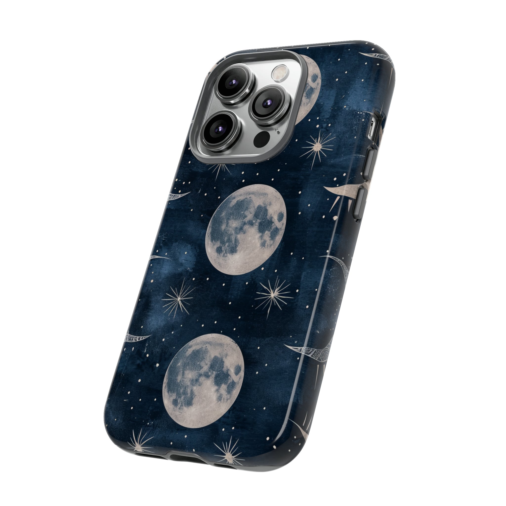 Lunar Phases Serenity - Protective Phone Case