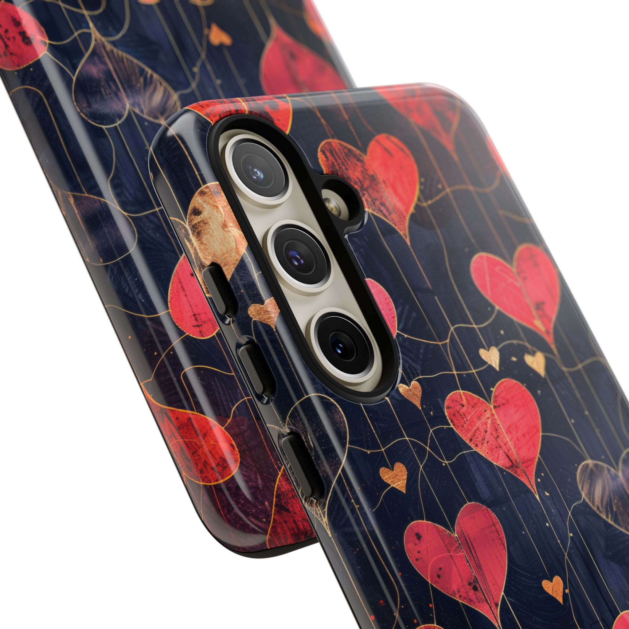 Golden Hearts Network Samsung S24 Plus Case - Tough