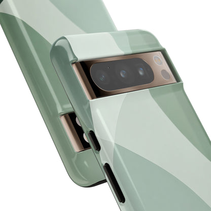 Flowing Green Harmony - Google Pixel Case