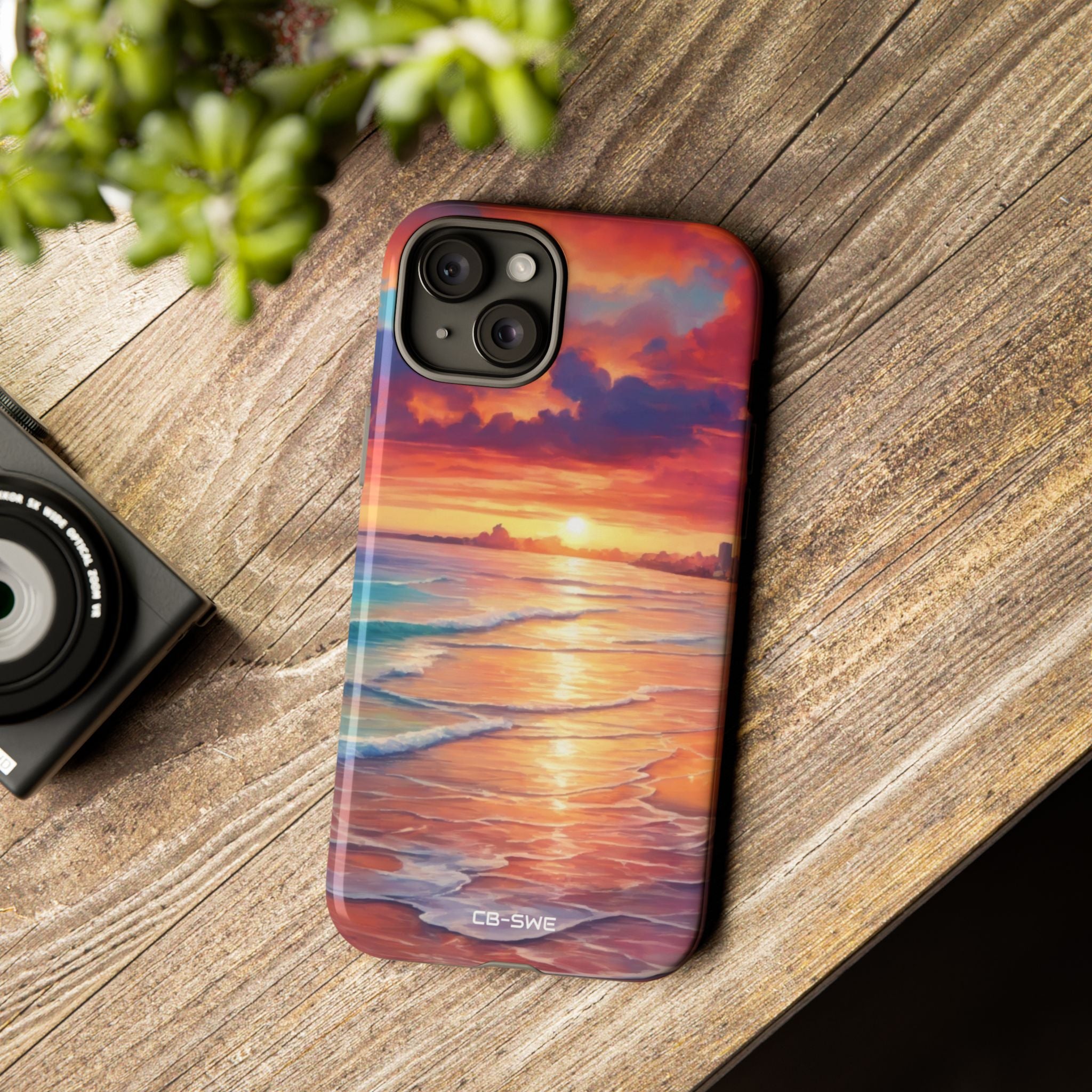 Sunlight Dances Waves - iPhone Case