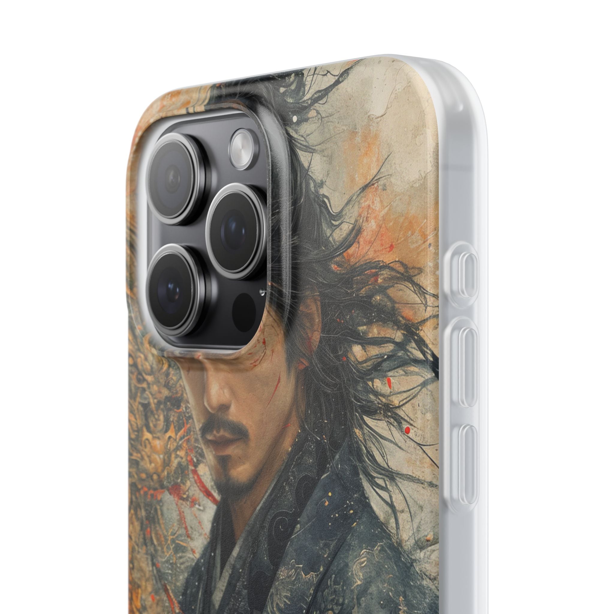 Dragonblade Warrior iPhone 15 Pro Max Case - Soft