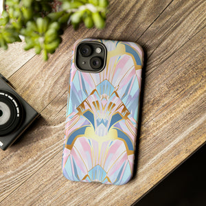 Art Deco Pastel Symmetry - Protective Phone Case