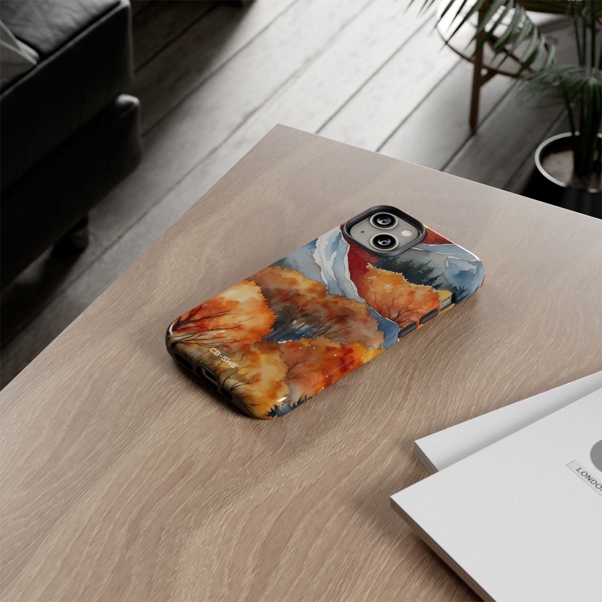 Autumn Leaves Dance - iPhone Case