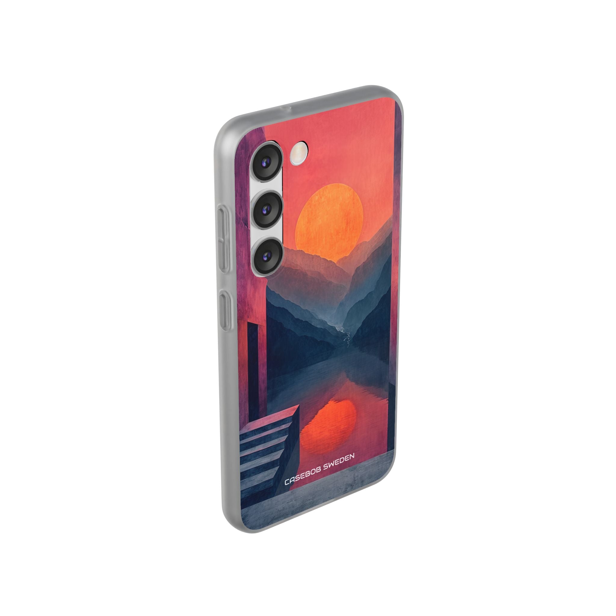 Surreal Sunset Landscape - Flexi Samsung S23 Phone Case