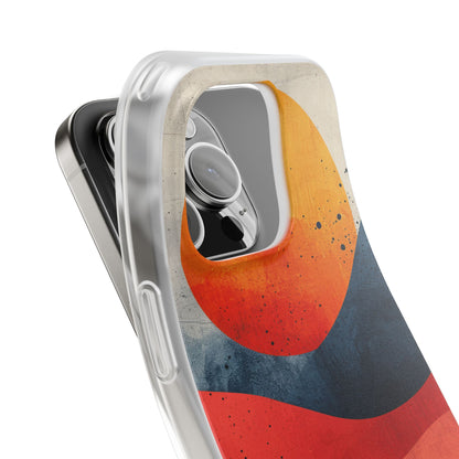 Sunburst Waves - Flexi iPhone 16 Phone Case