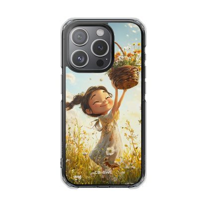 Joyful Girl Leaps iPhone Case - Impact