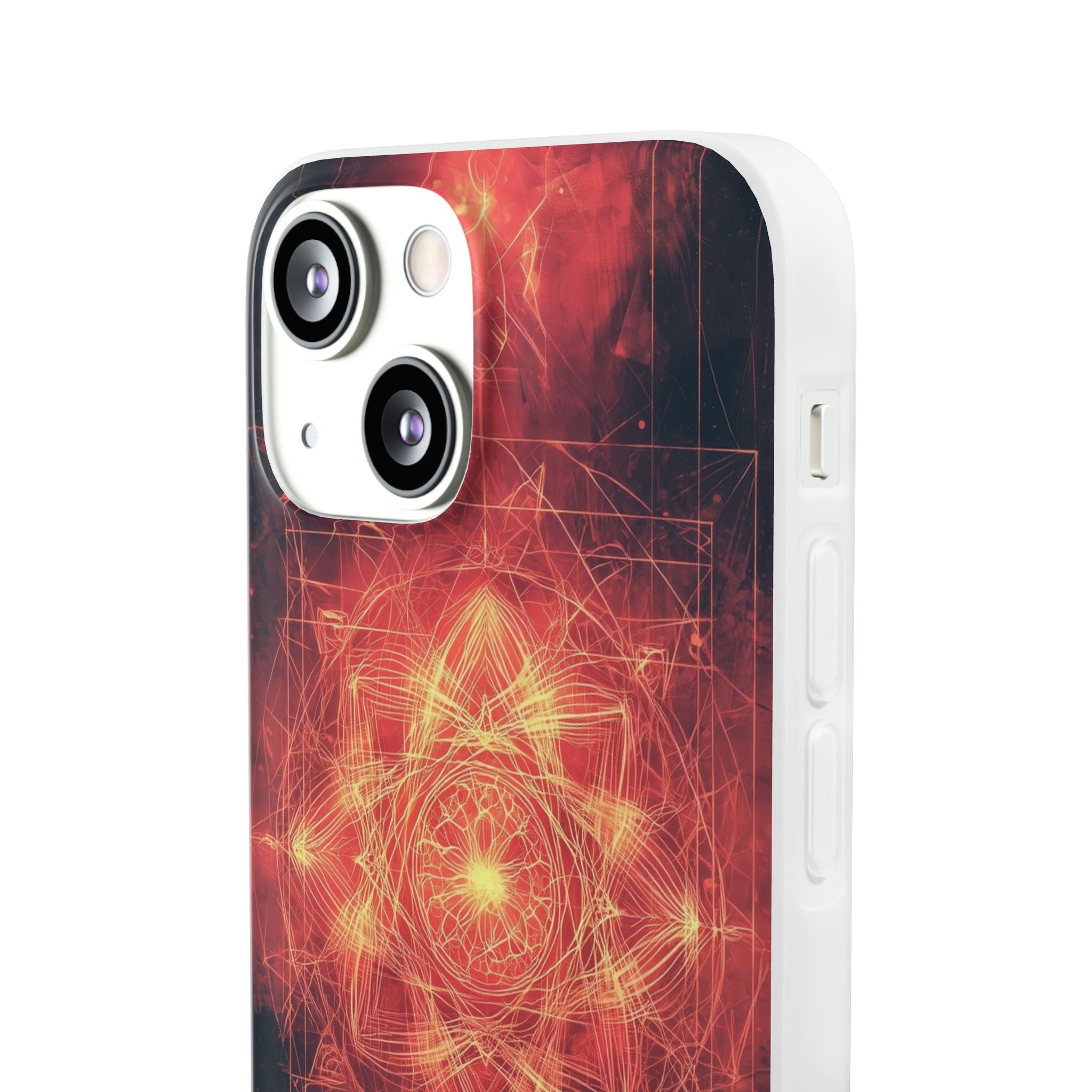 Radiant Mandala iPhone 13 mini Case - Soft