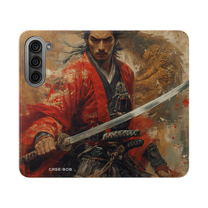Crimson Samurai - Samsung S23 Case - Portemonnee