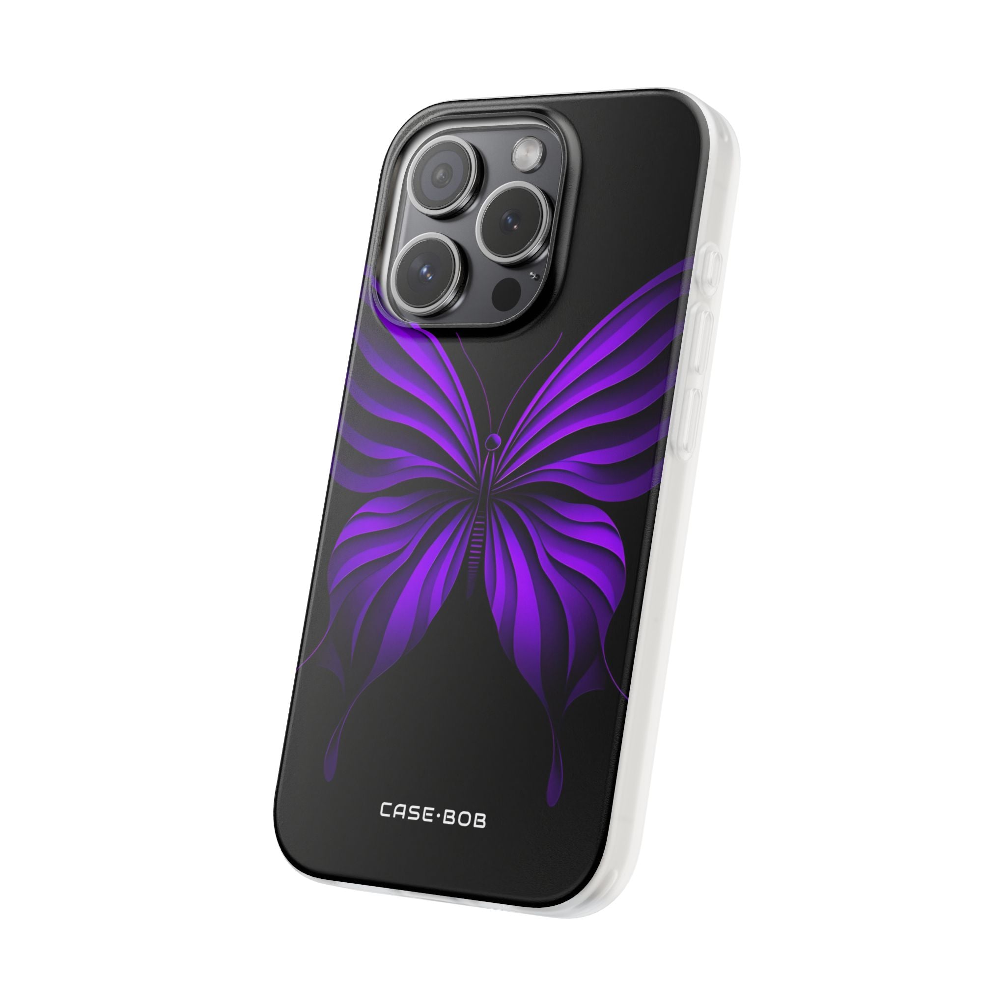 Violet Monarch iPhone 15 Pro Case - Soft