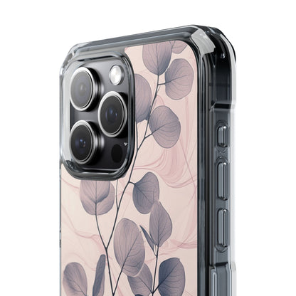 Veined Leaf Whisper iPhone 15 Pro Max Case - Impact