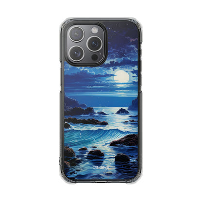Moonlit Sea Dance iPhone Case - Impact