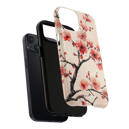 Blossom Shadow iPhone 14 Case - Tough+