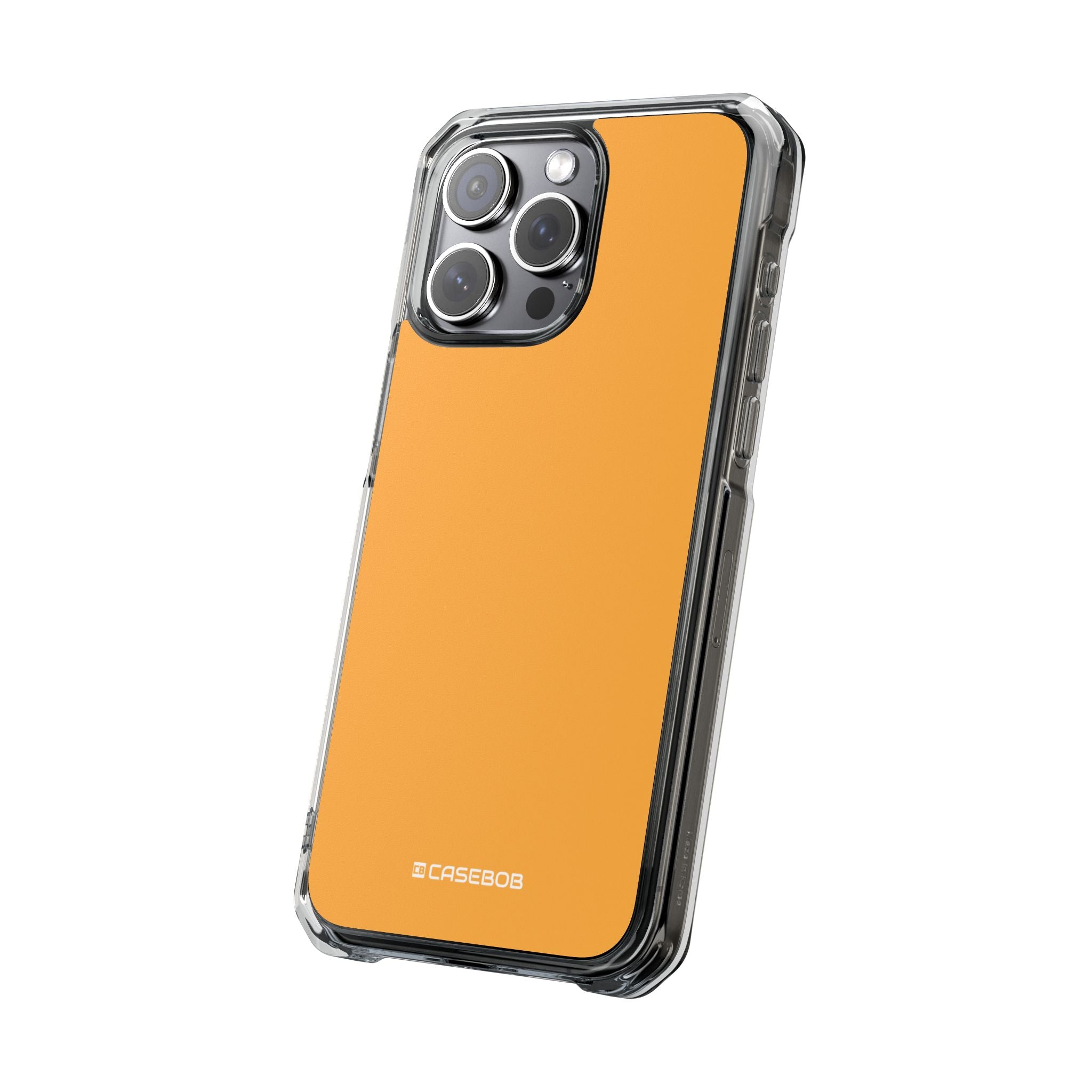 Yellow Orange - Clear Impact Case for iPhone