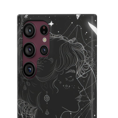 Mystic Starlit Serenity | Slim Phone Case for Samsung