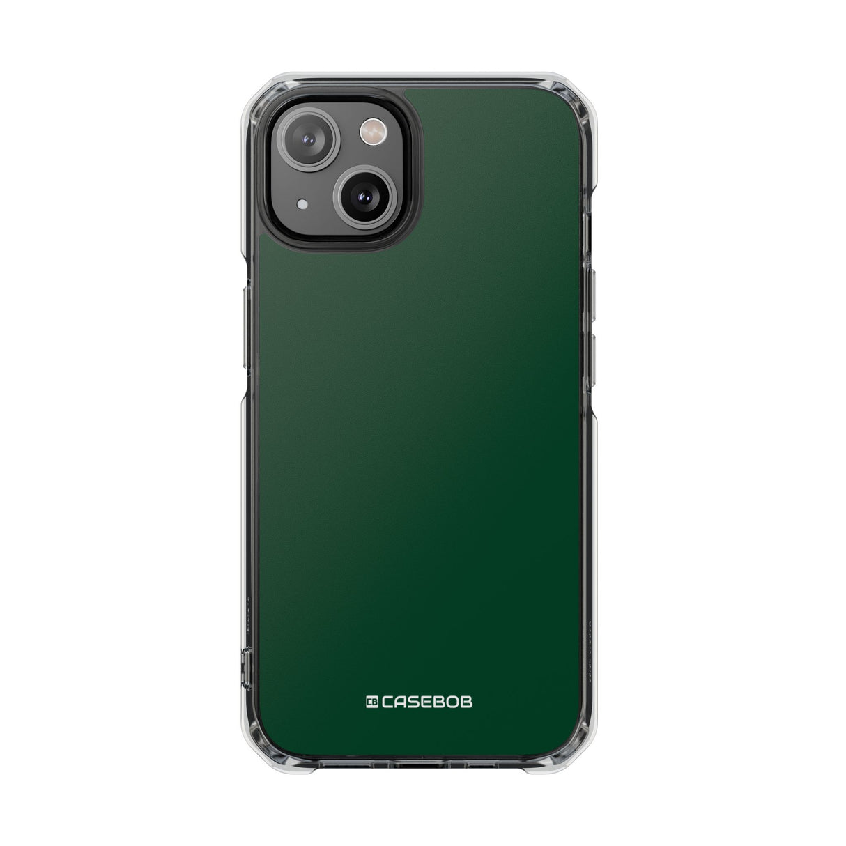 British Racing Green | Handyhülle für iPhone (Clear Impact Case – magnetisch) 