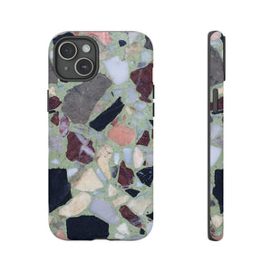 Terrazzo in Green - Protective Phone Case